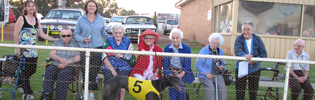Greenstone Gift Greenstone Lodge Residents Enjoyed Watching Their Greyhound Greenstone Gift Compete At Temora
