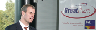 Tabcorp CEO Elme Funke Kupper Tabcorp CEO Elme Funke Kupper Launches 2008 Great Chase