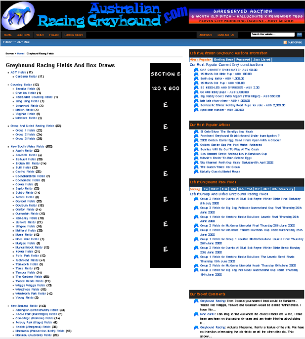 Fields Page Ad Grid