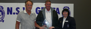 GBOTA Presentation To Miss Elly Mints Connections, Ray Watson (left) and Robert Smith (middle)