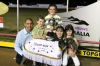 2008 Topgun Winner El Galo with Owner Seona Hood & Trainer Jason Thompson & Family